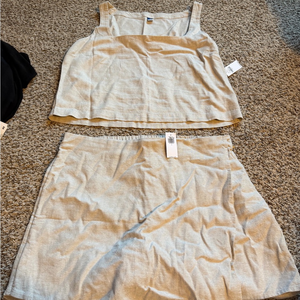 Old Navy tank and skort